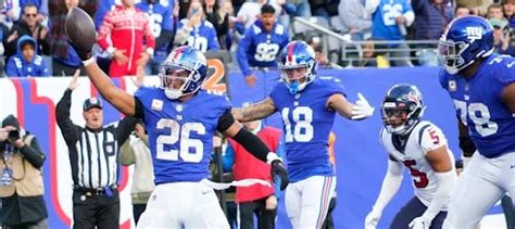 New York Giants Odds .